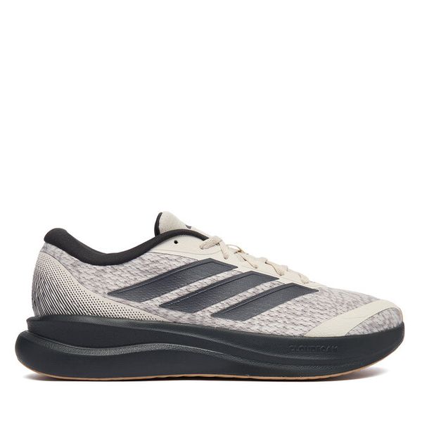 Buty do biegania adidas. Brązowe buty do biegania Adidas, bez wzorów, bez zapięcia, do biegania. Za 259.99 zł.