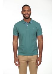 The Time of Bocha Koszulka polo w kolorze turkusowym rozmiar: S. Niebieskie koszulki polo The Time of Bocha, s, bez wzorów, z bawełny, bez kołnierzyka, bez ramiączek. Za 104.99 zł.