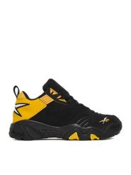 Reebok Sneakersy EO-BRUTUS LOW 100244787 Czarny. Czarne buty sportowe casual Reebok, bez wzorów, ze skóry, bez zapięcia. Za 353.99 zł.