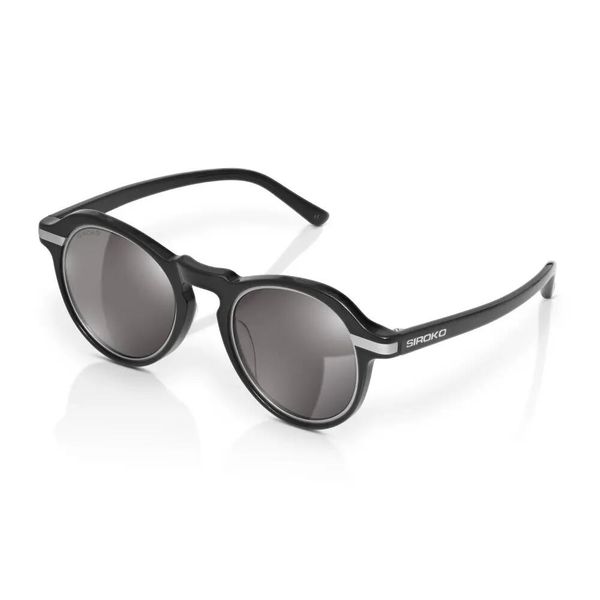 Okrągłe okulary przeciwsłoneczne Siroko Loop Black. Czarne okulary przeciwsłoneczne SIROKO, okrągłe. Za 301.00 zł.