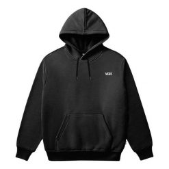 Bluza sportowa męska Vans VN000R9YBLK1. Czarne bluzy z kapturem Vans, l, bez wzorów, z bawełny, z kapturem. Za 434.00 zł.