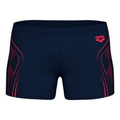 Kąpielówki męskie spodenki bokserki pływackie na basen Arena Reflecting. Niebieskie krótkie spodenki sportowe Arena, m, bez wzorów. Za 161.98 zł.