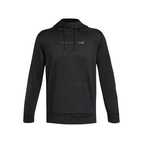 Bluza sportowa męska Under Armour Fleece Graphic Hd. Czarne bluzy z kapturem Under Armour, m, bez wzorów, z kapturem. Za 399.00 zł.