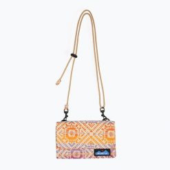 Portfel KAVU Islamorada Cross Body. Brązowe portfele KAVU, bez wzorów. Za 209.99 zł.