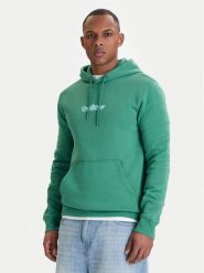 Quiksilver Bluza Fineline EQYFT05198 Zielony Regular Fit. Zielone bluzy Quiksilver, m, bez wzorów, z bawełny, bez kaptura. Za 219.99 zł.