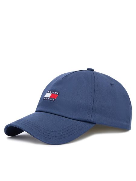 Tommy Jeans Czapka z daszkiem Tjm Heritage Core Cap AM0AM12933 Granatowy. Niebieskie czapki z daszkiem Tommy Jeans, bez wzorów, z bawełny. Za 149.99 zł.