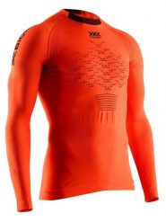 X-Bionic Koszulka funkcyjna w kolorze pomarańczowym rozmiar: S. Pomarańczowe t-shirty sportowe X BIONIC, bez wzorów, z materiału, bez ramiączek, outdoorowe. Za 270.39 zł.