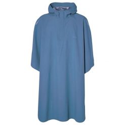 Rowerowe poncho przeciwdeszczowe Hoga, horyzont niebieski. Niebieskie kurtki przeciwdeszczowe BASIL, m, bez wzorów, bez kaptura. Za 329.90 zł.