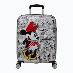 Walizka podróżna American Tourister Disney Wavebreaker 36. Białe walizki American Tourister, bez wzorów, z materiału. Za 439.99 zł.
