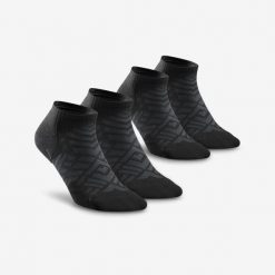 Second Life - Skarpety turystyczne Quechua Hike 100 krótkie x 2 - Stan Doskonały. Czarne skarpety QUECHUA, bez wzorów, z bawełny. Za 25.99 zł.