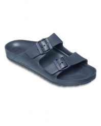 Sandały dla Mężczyzn EMBARK Niebieski. Niebieskie sandały Quiksilver, z materiału, bez zapięcia. Za 149.99 zł.