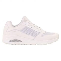 Buty do chodzenia męskie Skechers Uno Sol. Białe buty sportowe casual Skechers, bez wzorów, z gumy, bez zapięcia. Za 391.00 zł.