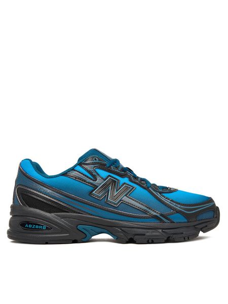 New Balance Sneakersy U7402CJ Niebieski. Niebieskie buty sportowe casual New Balance, bez wzorów, ze skóry, bez zapięcia. Za 529.99 zł.