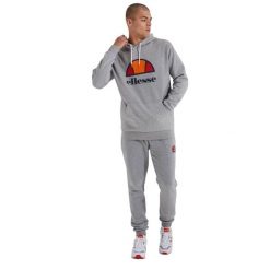 Bluza treningowa męska Ellesse Dahryl Oh Hoody. Szare bluzy Ellesse, m, bez wzorów, bez kaptura. Za 159.99 zł.