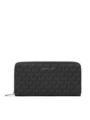 MICHAEL Michael Kors Portfel Greyson 39F9LGYZ3B Czarny. Czarne portfele MICHAEL Michael Kors, bez wzorów, ze skóry. Za 659.99 zł.