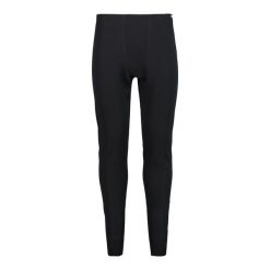 Długie legginsy CMP. Czarne legginsy długie sportowe CMP, l, bez wzorów, z materiału, trekkingowe. Za 163.50 zł.