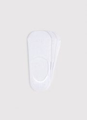 Stopki męskie białe trójpak. Białe skarpety Pako Lorente, bez wzorów, z bawełny. Za 39.99 zł.