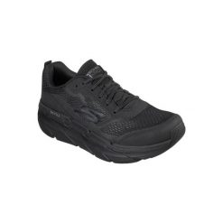 Buty do biegania męskie, Skechers Max Cushioning Premier Vantage. Czarne buty do biegania Skechers, bez wzorów, z materiału, bez zapięcia, do biegania. Za 486.00 zł.