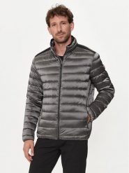 Guess Kurtka puchowa M1RL47 WDQ50 Szary Regular Fit. Szare kurtki Guess, m, z aplikacjami, z puchu, bez kaptura. Za 509.99 zł.