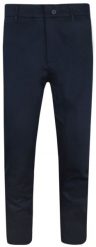 Spodnie Męskie Chinos z Elastanem, Zwężana Nogawka -QUICKSIDE - Ciemy Granat. Eleganckie spodnie Quickside, m, z elastanu. Za 199.00 zł.