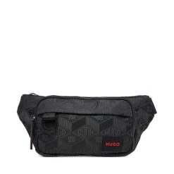 Nerka HUGO. Czarne saszetki i nerki Hugo, bez wzorów. Za 269.99 zł.
