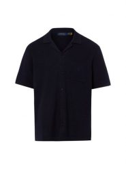Polo Ralph Lauren koszula z dzianiny Mężczyźni Bawełna (100%) niebieski, L. Niebieskie koszule Polo Ralph Lauren, l, bez wzorów, z bawełny, bez kołnierzyka, bez ramiączek. Za 989.95 zł.