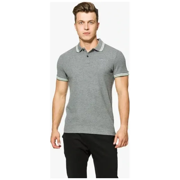 Lotto Polo L73 Polo Pq , szary, rozmiar XL. Szare koszulki polo sportowe Lotto, l, bez wzorów, z materiału, bez kołnierzyka, bez ramiączek. W wyprzedaży za 79.99 zł.