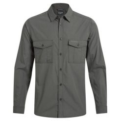 Koszula z długim rękawem Craghoppers Kiwi II. Niebieskie bluzki z długim rękawem Craghoppers, m, bez wzorów, bez kołnierzyka, bez ramiączek. Za 240.55 zł.