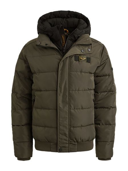 PME Legend Kurtka pikowana w kolorze khaki rozmiar: M. Brązowe kurtki PME Legend, m, bez wzorów, prążkowane, bez kaptura. Za 682.45 zł.