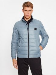 BOSS Kurtka przejściowa 50496766 Niebieski Regular Fit. Niebieskie kurtki Boss, m, bez wzorów, z syntetyku, bez kaptura. Za 649.99 zł.