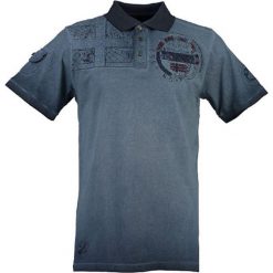 Koszulka polo "Kinflat" w kolorze granatowym. Koszulki polo marki Geographical Norway Men. W wyprzedaży za 90.95 zł.