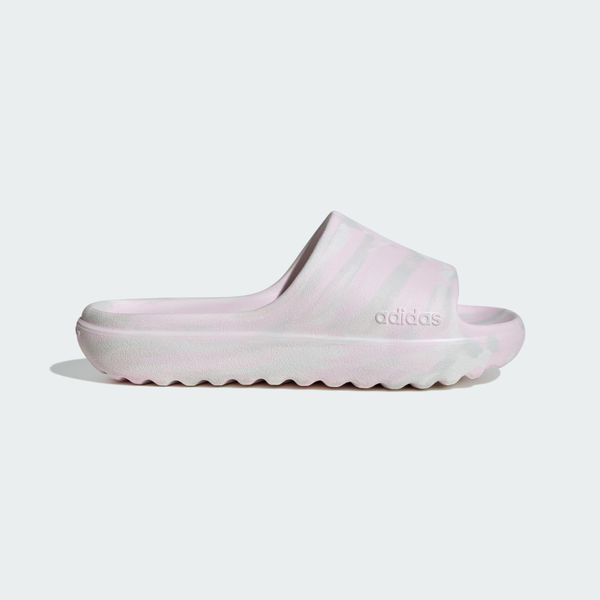Klapki Adilette Lumia. Brązowe klapki Adidas, z materiału. Za 129.00 zł.