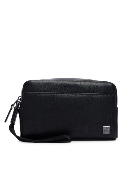 Calvin Klein Saszetka LV04D1284G Czarny. Czarne saszetki i nerki CALVIN KLEIN, bez wzorów, ze skóry, bez dodatków. Za 369.99 zł.