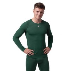 Męska sportowa podkoszulka Siroko Blayer Green M. Zielone podkoszulki SIROKO, m, bez wzorów, z materiału, bez ramiączek. Za 124.00 zł.