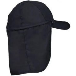 Czapka CMP. Czarne czapki z daszkiem CMP, bez wzorów, z materiału. Za 154.50 zł.
