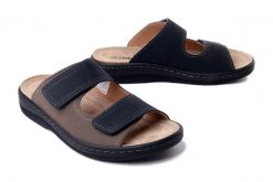 Dr. Brinkmann 600148-00 Brązowy;Czarny, klapki m?skie. Brązowe klapki Dr. Brinkmann, ze skóry. Za 349.90 zł.