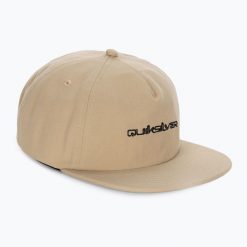 Czapka z daszkiem męska Quiksilver Dna Omni. Brązowe czapki z daszkiem Quiksilver, na zimę, bez wzorów. Za 59.99 zł.