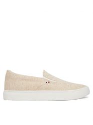 Tommy Hilfiger Tenisówki Harlem Core Ii Slip On Chambray FM0FM05819 Beżowy. Brązowe trampki Tommy Hilfiger, m, bez wzorów, bez zapięcia. Za 329.99 zł.