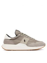 Polo Ralph Lauren Sneakersy Train 89 PP 809P15709002 Szary. Szare buty sportowe casual Polo Ralph Lauren, bez wzorów, ze skóry, bez zapięcia. Za 689.99 zł.