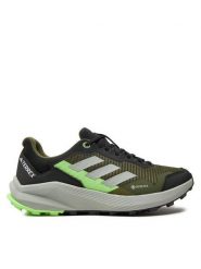 Adidas Buty do biegania Terrex Trail Rider GORE-TEX Trail Running IF0388 Zielony. Zielone buty do biegania Adidas, bez wzorów, z gore-texu, bez zapięcia, do biegania, gore-tex. Za 649.99 zł.