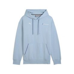 Bluza z kapturem Puma BMW MMS Essentials+. Niebieskie bluzy z kapturem Puma, m, bez wzorów, z kapturem. Za 266.00 zł.