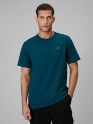 4F T-shirt regular gładki męski (2-pack) - multikolor XXL. T-shirty 4F, m, bez wzorów, z materiału, bez kołnierzyka, bez ramiączek. Za 119.99 zł.