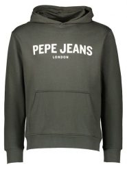 Pepe Jeans Bluza w kolorze ciemnozielonym rozmiar: XL. Zielone bluzy Pepe Jeans, xl, bez wzorów, z bawełny, z kapturem. Za 201.55 zł.