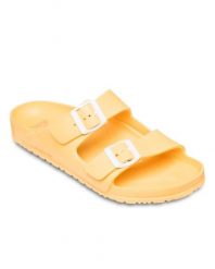 Sandały dla Mężczyzn EMBARK. Żółte sandały Quiksilver, z materiału, bez zapięcia. Za 159.99 zł.