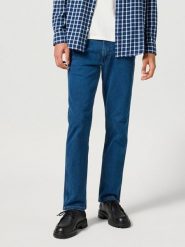 WRANGLER MĘSKIE SPODNIE JEANSOWE GREENSBORO BLUE GREY 112355018 W15Q017416. Niebieskie jeansy Wrangler, l. Za 229.99 zł.