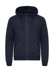 Clique Miami PRO Hoody Full Zip – Bluza z kapturem na zamek, French Terry (80%. Niebieskie bluzy z kapturem CLIQUE, uniwersalny, bez wzorów, z bawełny, z kapturem. Za 223.98 zł.