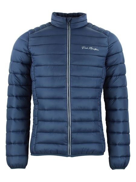 Peak Mountain Kurtka pikowana "Cabourg" w kolorze granatowym rozmiar: L. Niebieskie kurtki Peak Mountain, l, bez wzorów, bez kaptura. Za 222.94 zł.