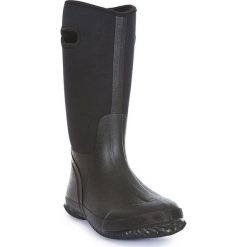 Kalosze "Hamilten" w kolorze czarnym. Czarne śniegowce Trespass Men, z materiału, bez zapięcia. W wyprzedaży za 153.95 zł.