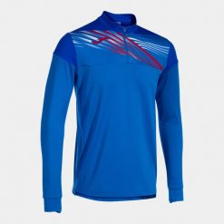 Joma Elite IX Royal XL Sportsweater - Oddychający i zrównoważony. Niebieskie bluzy Joma, m, bez wzorów, bez kaptura. Za 241.87 zł.