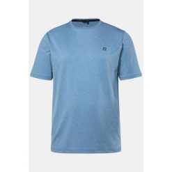 Męska Koszulka funkcyjna fitness rękaw 1/2 szybkoschnący do roz. 7 XL. Niebieskie bluzki z długim rękawem JAY-PI, m, bez wzorów, z elastanu, bez kołnierzyka, bez ramiączek. Za 139.99 zł.